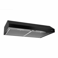 Monogram Sales 13 Wholesale 🥰 Broan Glacier 30 in. Convertible Range Hood in Black 👍
