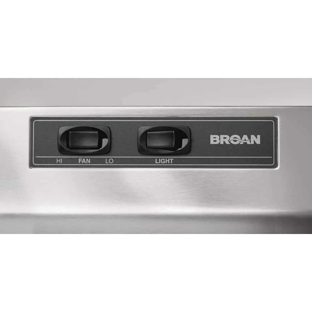 Coupon โ Broan 40000 Series 24 in. 160 cfm Under-Cabinet Range Hood in Stainless Steel ๐งจ 6 Coupon โ Broan 40000 Series 24 in. 160 cfm Under-Cabinet Range Hood in Stainless Steel ๐งจ - Image 4