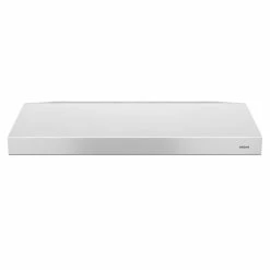 New 😉 Broan Glacier 19-5/8 x 6 x 24 x 3-1/4 x 10 in. 250 cfm Wall Range Hood in White 🌟 -Monogram Sales Query 317