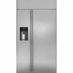 Discount ✨ Monogram® 42 in. 24.61 cu. ft. Side-By-Side Refrigerator in Stainless Steel 😉