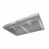 Deals 😀 Broan Glacier 41-7/8 in. 400 cfm Under Cabinet Range Hood in Stainless Steel 💯 -Monogram Sales Query 413