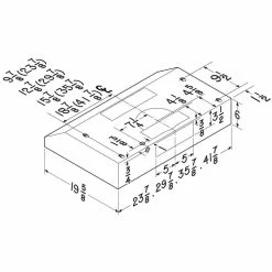 Hot Sale ✔️ Broan Glacier 23-7/8 in. 250 cfm Rectangular Aluminum Mesh Range Hood 😍 -Monogram Sales Query 534