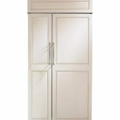 Best Sale 🔔 Monogram® 42 in. 25.17 cu. ft. Side-By-Side Refrigerator in Custom Panel ✔️
