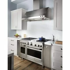 Wholesale ✨ Monogram® Monogram® 48 in. Wall Mount Range Hood in Stainless Steel 🥰 -Monogram Sales Query 564