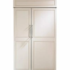 Brand new 🛒 Monogram® 48 in. 29.52 cu. ft. Side-by-Side Refrigerator in Panel Ready 🛒