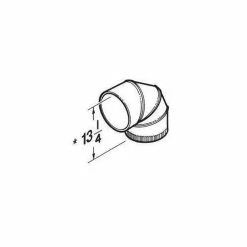 Best Pirce 🌟 Broan Elite 10 in. Elbow Duct ✨