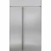 Outlet 🎉 Monogram® 48 in. 29.56 cu. ft. Side-By-Side Refrigerator in Stainless Steel 😀 -Monogram Sales Query 617