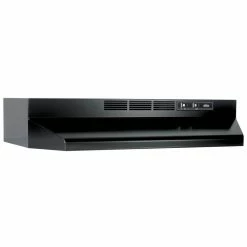Best reviews of 👍 Broan 41000 Series 30 in. Under Cabinet Range Hood in Black 🧨
